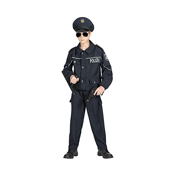 "POLIZIST" jacket, pants, hat - 158 cm / 11-13 Years 