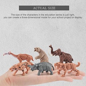 Modèle Scène Vie Homme Cavernes, Évolution Préhistorique Humaine Réaliste Chasse Forêt Primitive Animal Figurine Statuette Jo