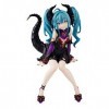 Furyu Hatsune Miku Statuette PVC Noodle Stopper Hatsune Miku Villain Color Ver. 16 cm