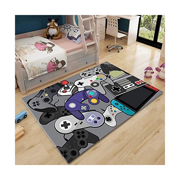 CARGIS Le Nouveau Tapis D’Anime Convient Aux Jeux De Chambre À Coucher Aires De Jeux pour Enfants Tapis De Sol pour Enfants E