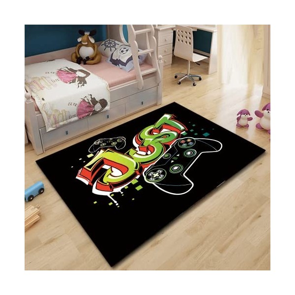 CARGIS Le Nouveau Tapis D’Anime Convient Aux Jeux De Chambre À Coucher Aires De Jeux pour Enfants Tapis De Sol pour Enfants E