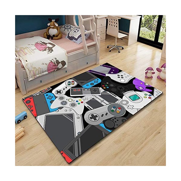 Tapis Gamer Controller Area Rugs Tapis De Sol Antidérapant