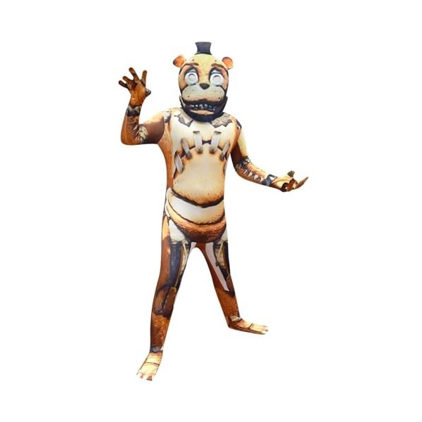 FNAF Security Breach Cosplay FNAF Costume Halloween Horreur Costume Enfant FNAF Security Breach Tenue