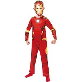Rubies Marvel Avengers Iron Man 640829TODD Costume classique pour enfant garçon 2-3 ans
