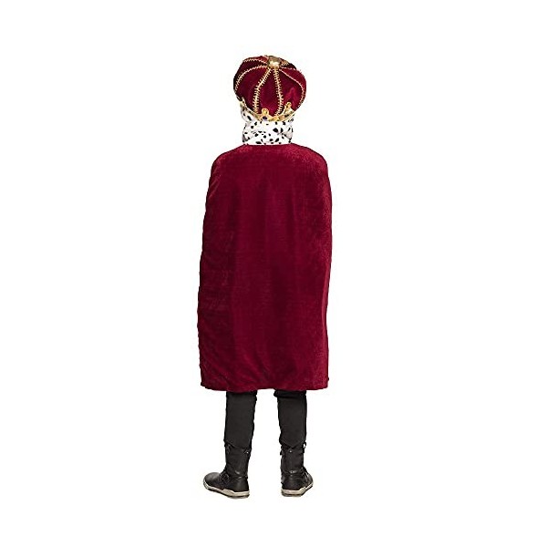 Boland 36104 Costume de majesté pour enfant avec chapeau et manteau royal 90 cm Ensemble duc, couronne et cape en peluche, ca