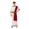 Bristol Novelty- Greek God XL Costumes, AC364X, Blanc/Rouge, Extra Large