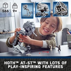 Fngyus EGO Star Wars Hoth at-ST 75322 Bausatz, Bauspielzeug für Kinder ab 9 Jahren, mit einer baubaren Schlacht von Hoth at-S