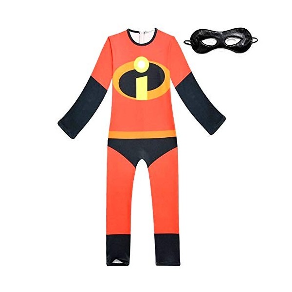 Costumes incroyables - enfant - 6/7 ans - robe - super héros - carnaval - hauteur - enfant - 110/120 cm - idée cadeau pour No