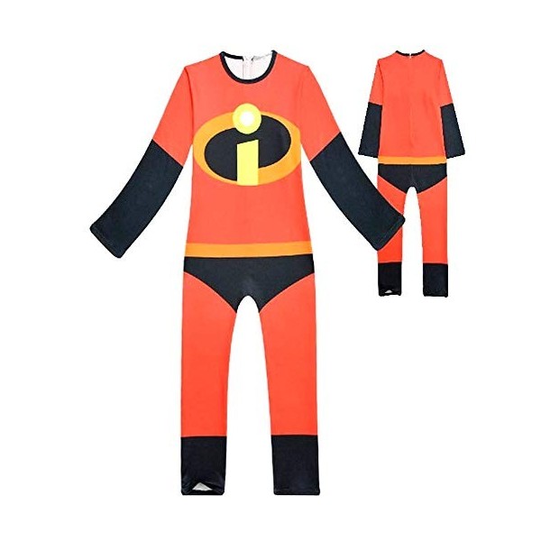 Costumes incroyables - enfant - 6/7 ans - robe - super héros - carnaval - hauteur - enfant - 110/120 cm - idée cadeau pour No