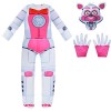 Tongyundacheng Costume FNAF pour enfants Bonnie Foxy Fazbear Cosplay Jumpsuit, Security Breach FNAF Personnage du jeu Costume