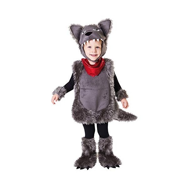 Mon Autre Moi - Petit Loup Costumes Vivants Niveau 3-4 ans Noir