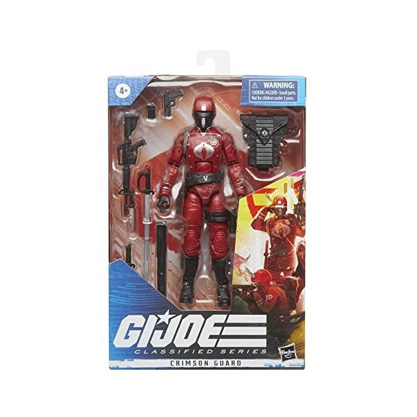 G.I. JOE Classified Series, Figurine Garde Pourpre 50 de Collection Premium de 15 cm avec de Nombreux Accessoires, Emballage 