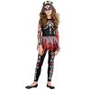 Neuf amscan adolescents Halloween peur to the Bone Filles Squelette Déguisement - version anglaise