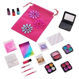 Shimmer and Sparkle- Shimmer N Sparkle Glam and Go Beauty Caddy Kit Véritable boîte de Rangement pour cosmétiques pour Filles