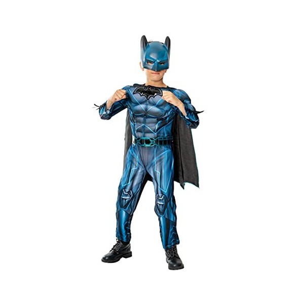 Rubies Costume Batman Bat-Tech Deluxe, DC Comics, pour enfants, taille S, 3-4 ans 301226-S 