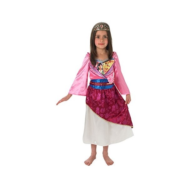 Rubies Costume pour enfant Shimmer Mulan, Taille M - Version Anglaise