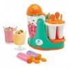 ChillFactor Fruit Factory Véritable machine à smoothie 3 en 1 pour enfants avec mélangeur sans danger pour les enfants et mou