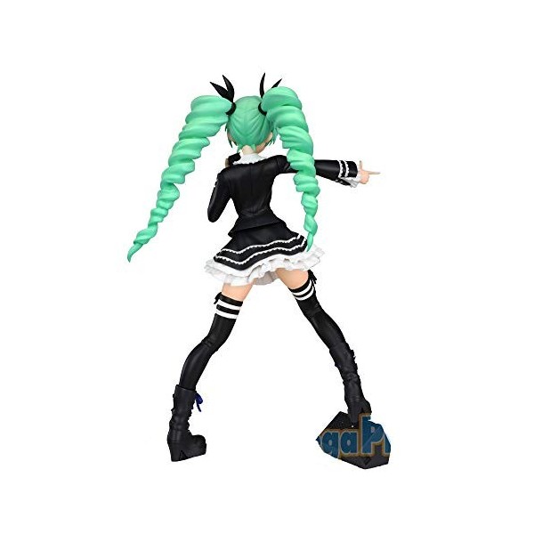 Project Diva - Figurine DE Miku Gothic vers. - SPM - 23 cm