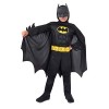 Ciao 11671.3-4 Batman Dark Knight Costume original DC Comics Taille 3-4 ans avec muscles pectoraux rembourrés, couleur