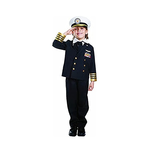 Dress Up America Costume damiral de la marine pour enfant