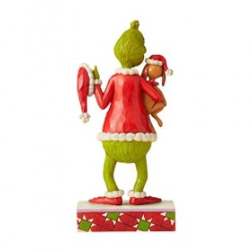 Figurine Le Grinch avec Max sous Le Bras