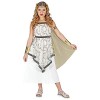 "GREEK GODDESS" toga dress, bracelets, laurel wreath - 140 cm / 8-10 Years 