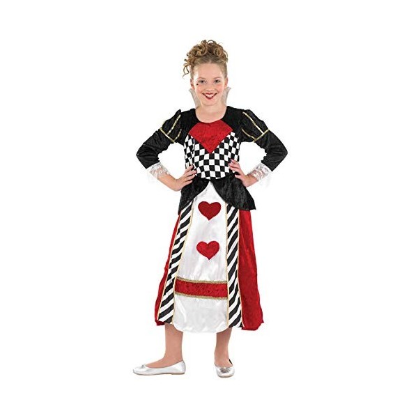 Fun Shack Deguisement Reine De Coeur Fille, Déguisement Reine De Coeur Fille, Costume Reine De Coeur Fille, Déguisement Reige