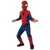 Marvel- Spider-Man Infantil Déguisement Spiderman Ultimate Classic Inf Taille M, 880539_M, Multicolore, M