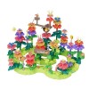 Sharplace Ensemble de Jeu de Simulation de Jardinage, Jouet de Construction de, Moteur Fin, Blocs de Fleurs En Croissance, En