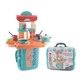 YDRO Jeu de rôle, jeu de rôle, jouet, valise portable, jouet éducatif, cadeau de Noël pour les enfants