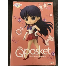 Banpresto Sailor Moon Eternal - Super Sailer Mars - Figurine Q Posket Ver.A 14cm
