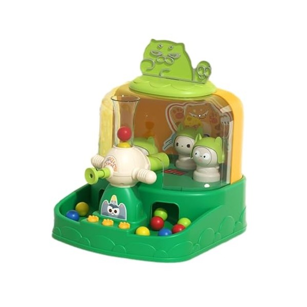 Milageto Whack Game Toy avec Taupe, Jeu de avec Son pour Enfants, garçons et Filles, Vert
