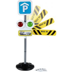 Theo Klein 2960 Barrière de Parking électronique I Phases des Feux de Signalisation Réglables Automatiquement ou Manuellement