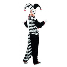 Boland 83825&nbsp;adultes Costume Harlequin Noir