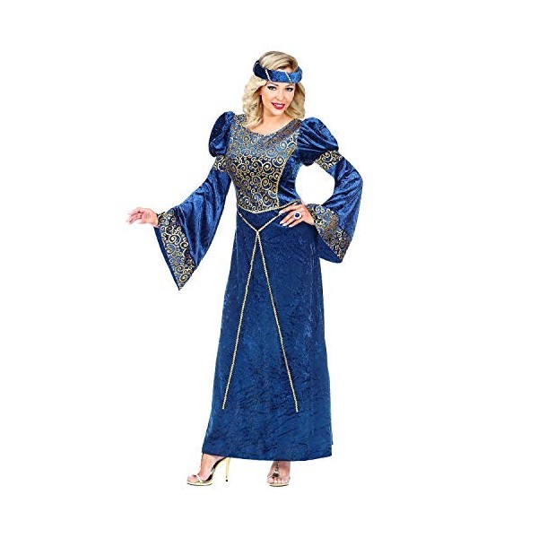 "RENAISSANCE LADY" dress, headpiece - XXXL 