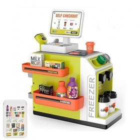 liraijei Lot de 46 machines à cartes de crédit pour enfants - Modèle de simulation de jeu pour enfants - Jouets éducatifs pou