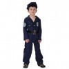 Costume de policier enfants carnaval dhalloween taille l 120130 cm idée cadeau pour les fêtes