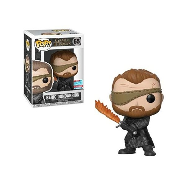 Funko - Figurine Game of Thrones - Beric Dondarrion Fall Convention Exclusive 2018 Pop 10cm - 0889698346214