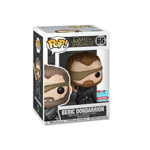 Funko - Figurine Game of Thrones - Beric Dondarrion Fall Convention Exclusive 2018 Pop 10cm - 0889698346214