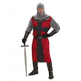 "DARK AGE KNIGHT" long coat, belt, armbands, helmet, boot covers - M 