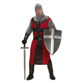 "DARK AGE KNIGHT" long coat, belt, armbands, helmet, boot covers - M 