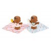 Fisher Price Little People Snuggle Twins - GKP69 - 2pcs Figurines bébé + Accessoires - Neuf