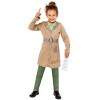 amscan 9916168 – Costume sous licence officielle Roald Dahl Miss Trunchbull pour enfants de 4 à 6 ans