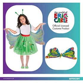 amscan Costume pour Enfant avec Motif Chenille, 3-8 Ans-1 pièce, 9902977, Couleur Non Solide, Taille Unique
