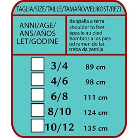 Ciao - Pirata Capitan Morgan Costume de pirate pour enfant Taille 4-6 ans , multicolore, 11530.4-6