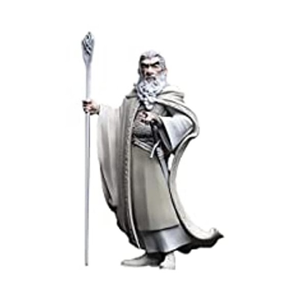 Weta Workshop Le Seigneur des Anneaux Figurine Mini Epics Gandalf Le Blanc 18 cm