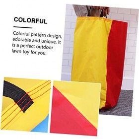 Totority 6 Pièces Sac De Saut Enfants Ensemble De Jeu Outils pour Enfants en Plein Air Sacs en Toile De Jute Jeux pour Enfant