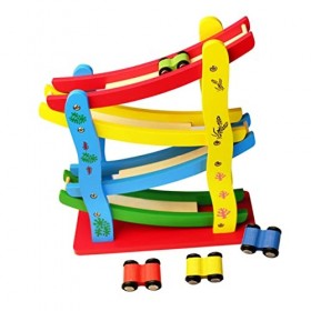 Toyvian Ensemble Jouet Bebe Jouets pour Enfants Bébéautomobile Voitures pour Enfants Jouets Déveil Jouets Éducatifs Laisser 