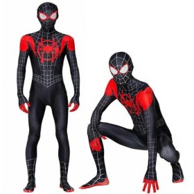 Aofentop Costume daraignée pour homme – Costume daraignée en lycra avec impression 3D et masque séparé – Déguisement de hér