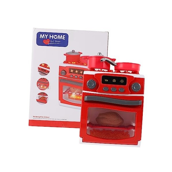 Toyvian Jouets De Cuisine 1 Set Poêle De Simulation Jouet De Poêle Éducatif Jouets De Cuisine Jouet Micro-Ondes pour Tout-Pet